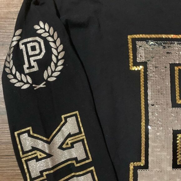 VS PINK BLING PUP SEQUINS OUTFIT SET M - Picture 8 of 13